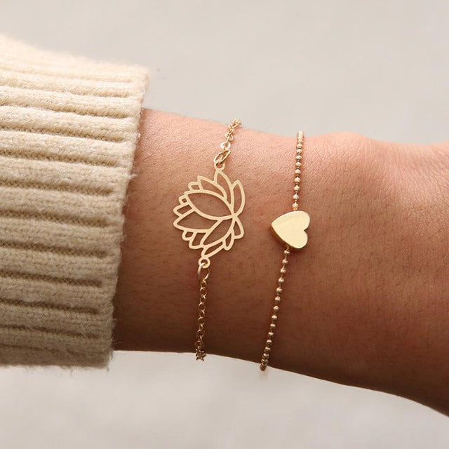Ayumi – Spiritual Lotus Flower Bracelet