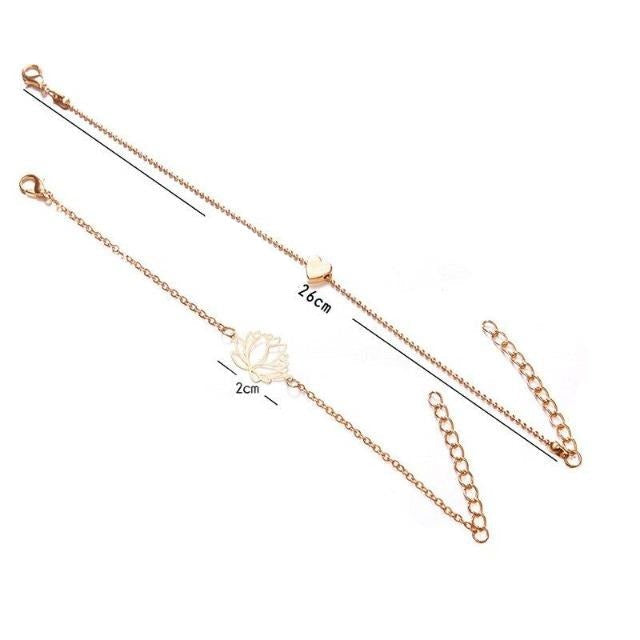 Ayumi – Spiritual Lotus Flower Bracelet