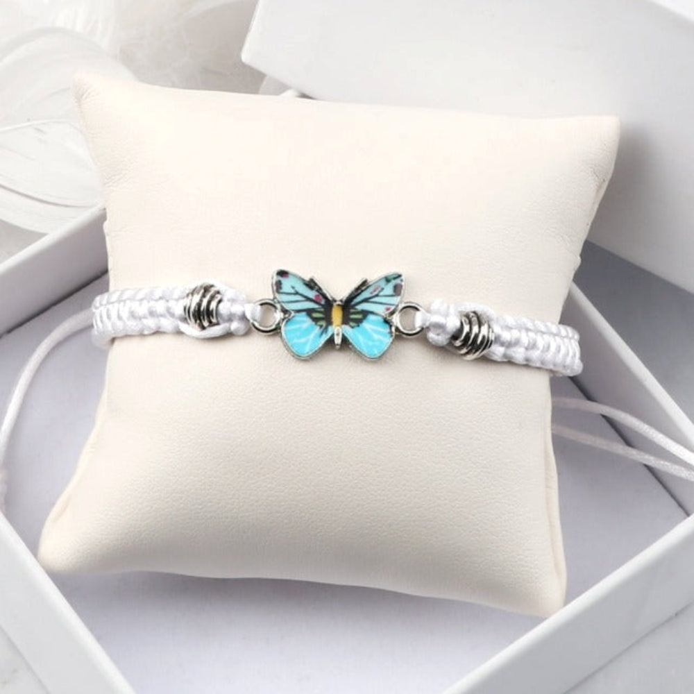 Elvina – Blue Butterfly Bracelet