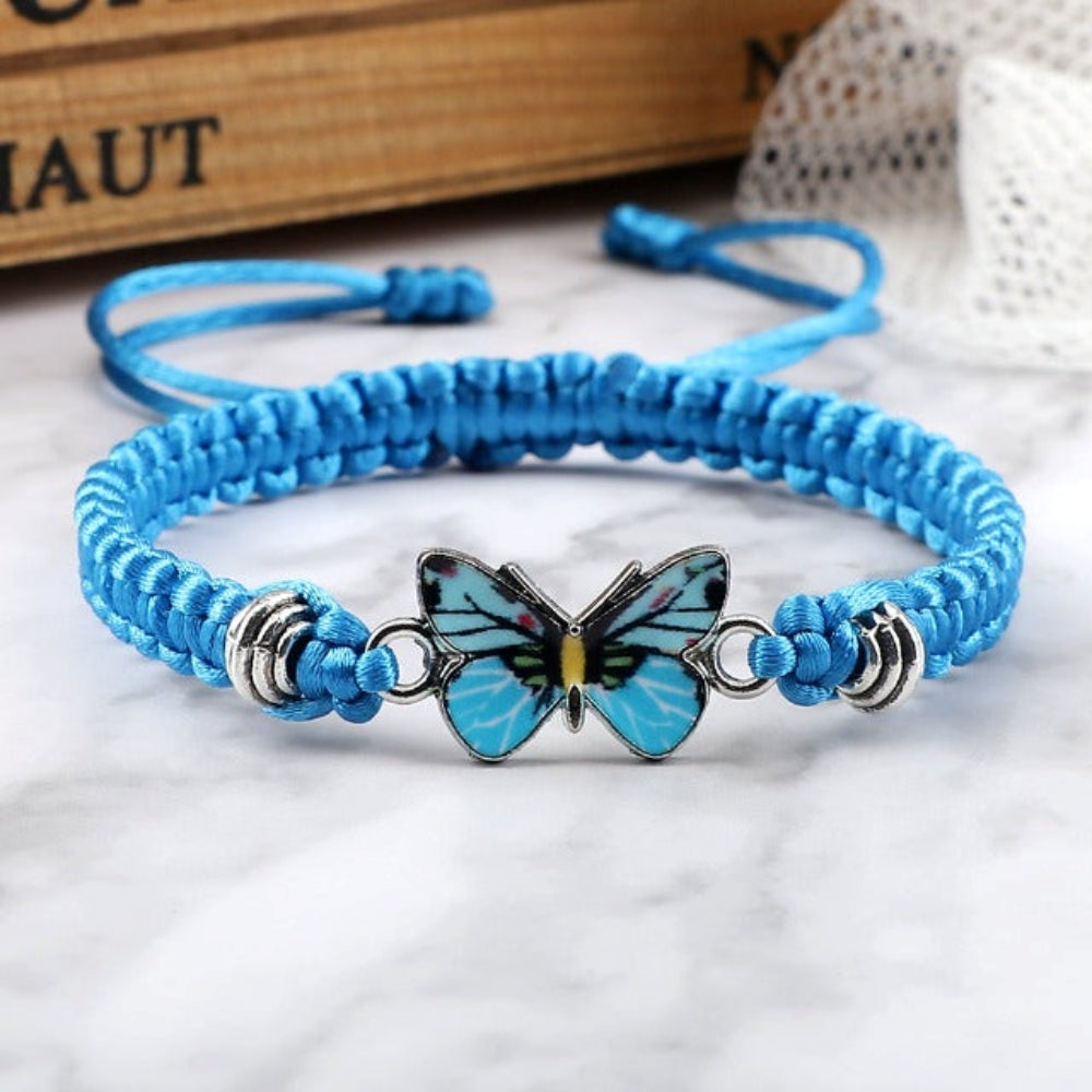 Elvina – Blue Butterfly Bracelet