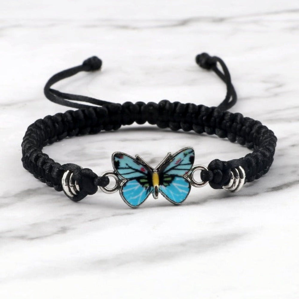Elvina – Blue Butterfly Bracelet