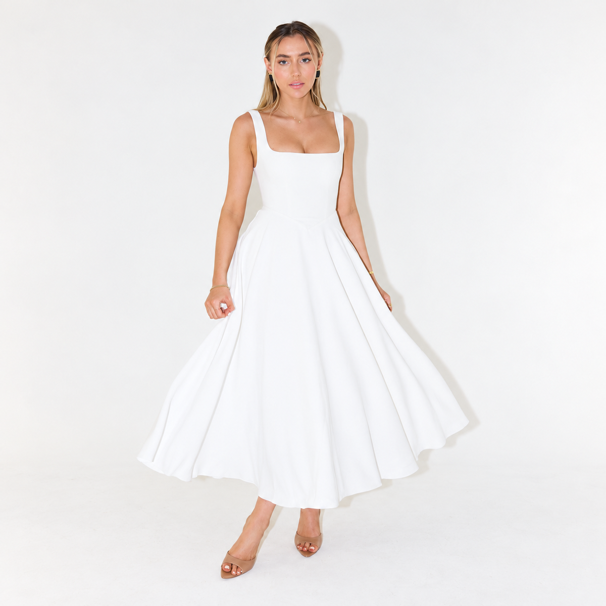 Melisandre - Midi Dress Women, Elegant & Versatile
