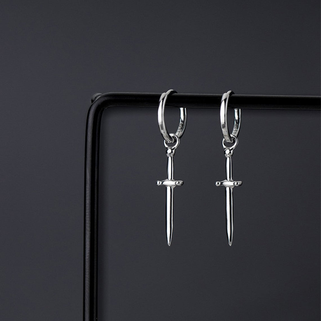 Dagger Earrings - Earrings with Crossed Swords