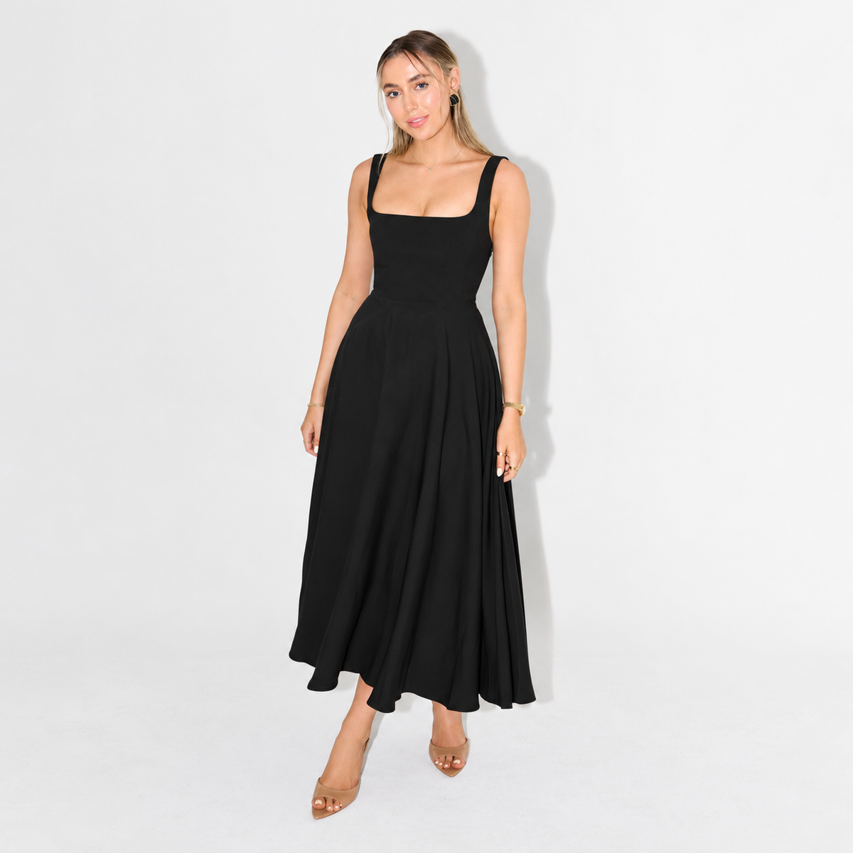 Melisandre - Midi Dress Women, Elegant & Versatile
