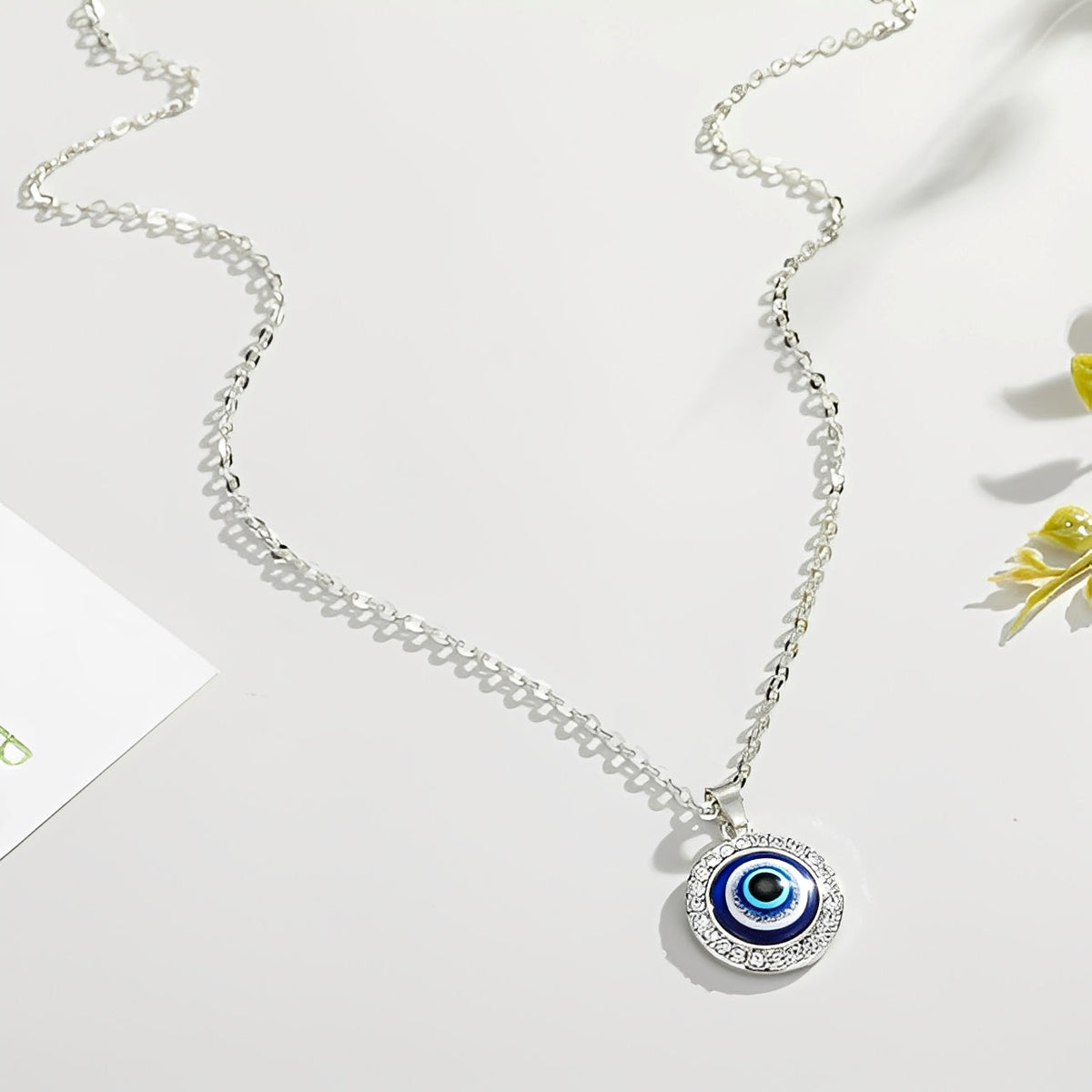 Eleni – Necklace with Blue Protective Eye Matiasma