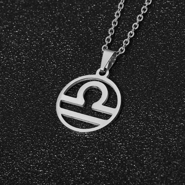 Astra – Zodiac necklace with pendant of 12 constellations