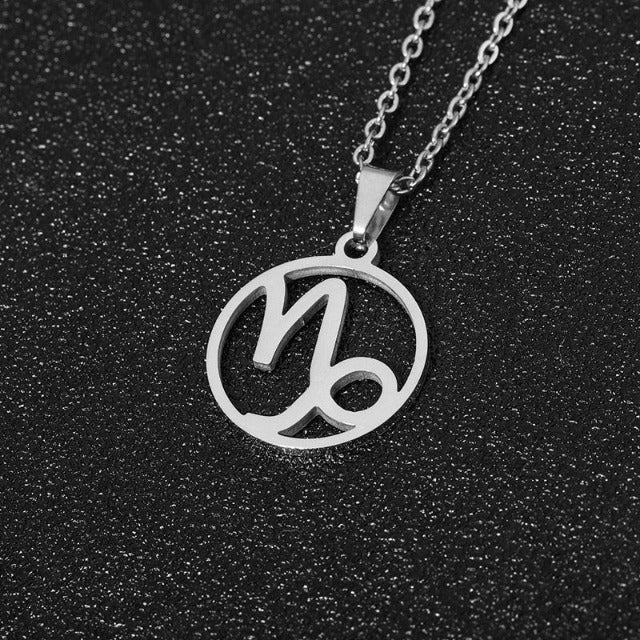Astra – Zodiac necklace with pendant of 12 constellations