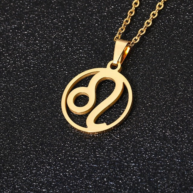 Astra – Zodiac necklace with pendant of 12 constellations