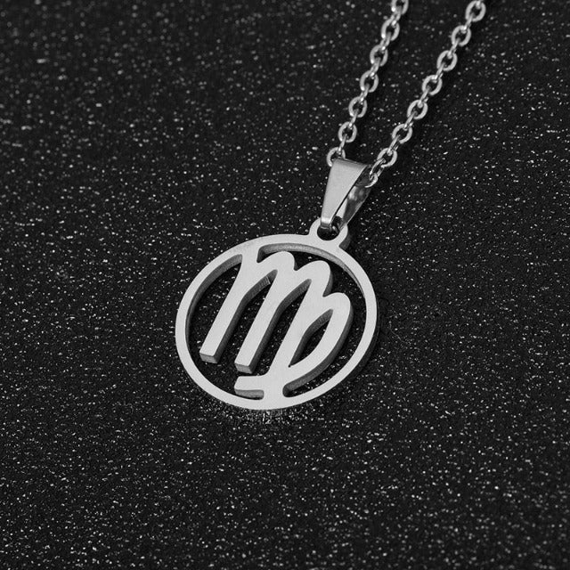 Astra – Zodiac necklace with pendant of 12 constellations
