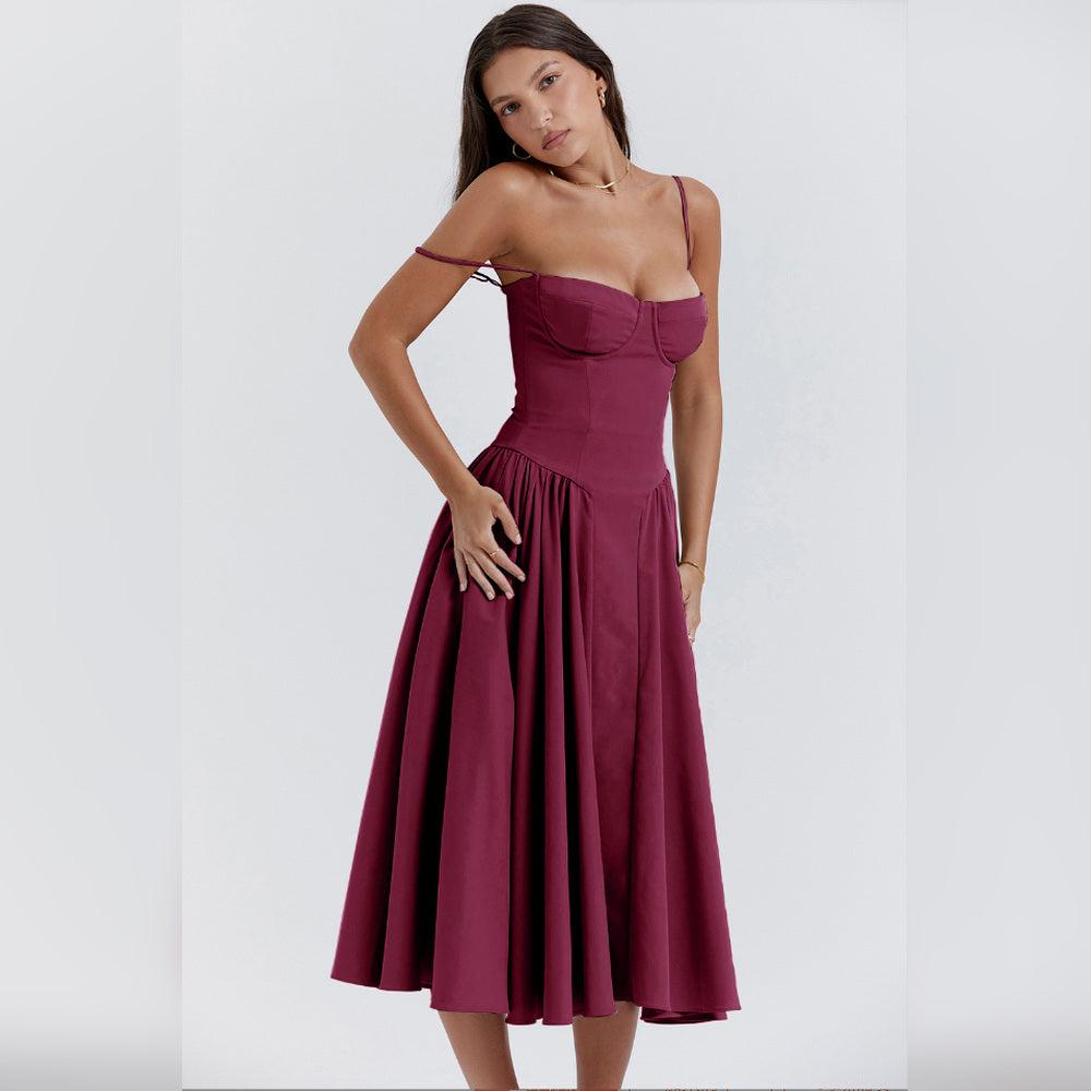 Diana - Midi Dress with Corset