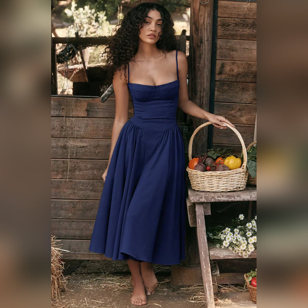 Diana - Midi Dress with Corset