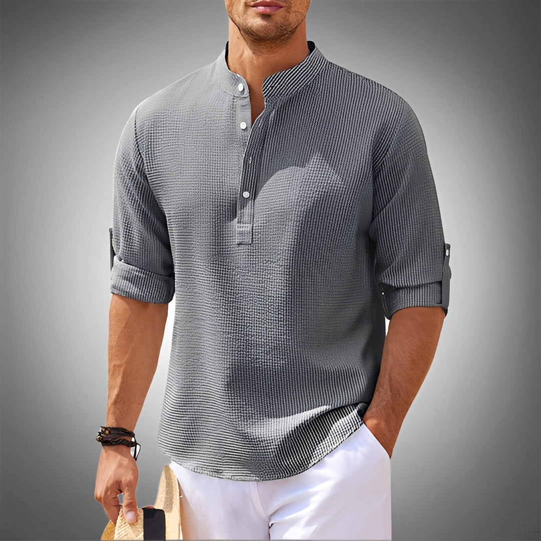 Adriennes - Comfortable long-sleeve shirt