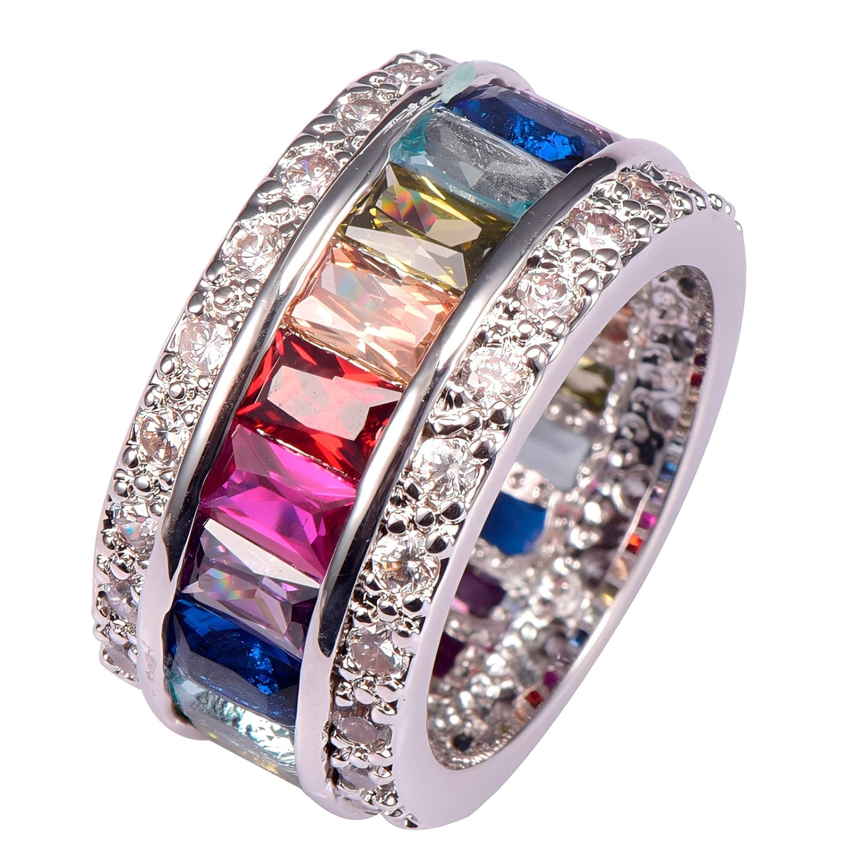 Sheena – Elegant multicolor ring