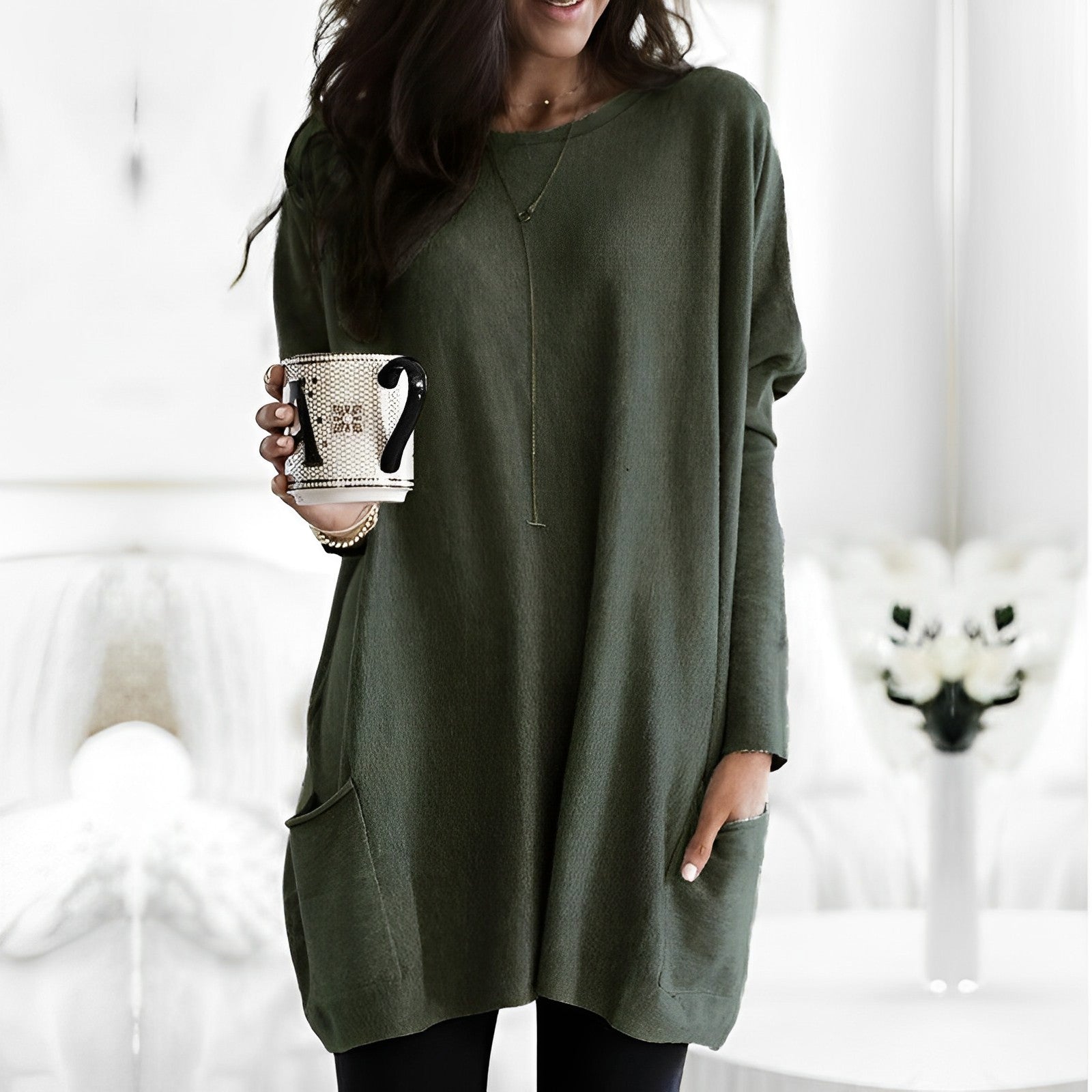 Marcella - Elegant Long Sleeve Shirt
