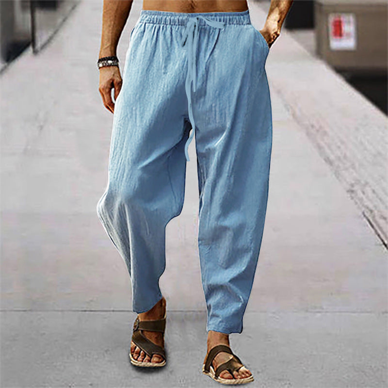 Titus - Comfortable Pants with Drawstring