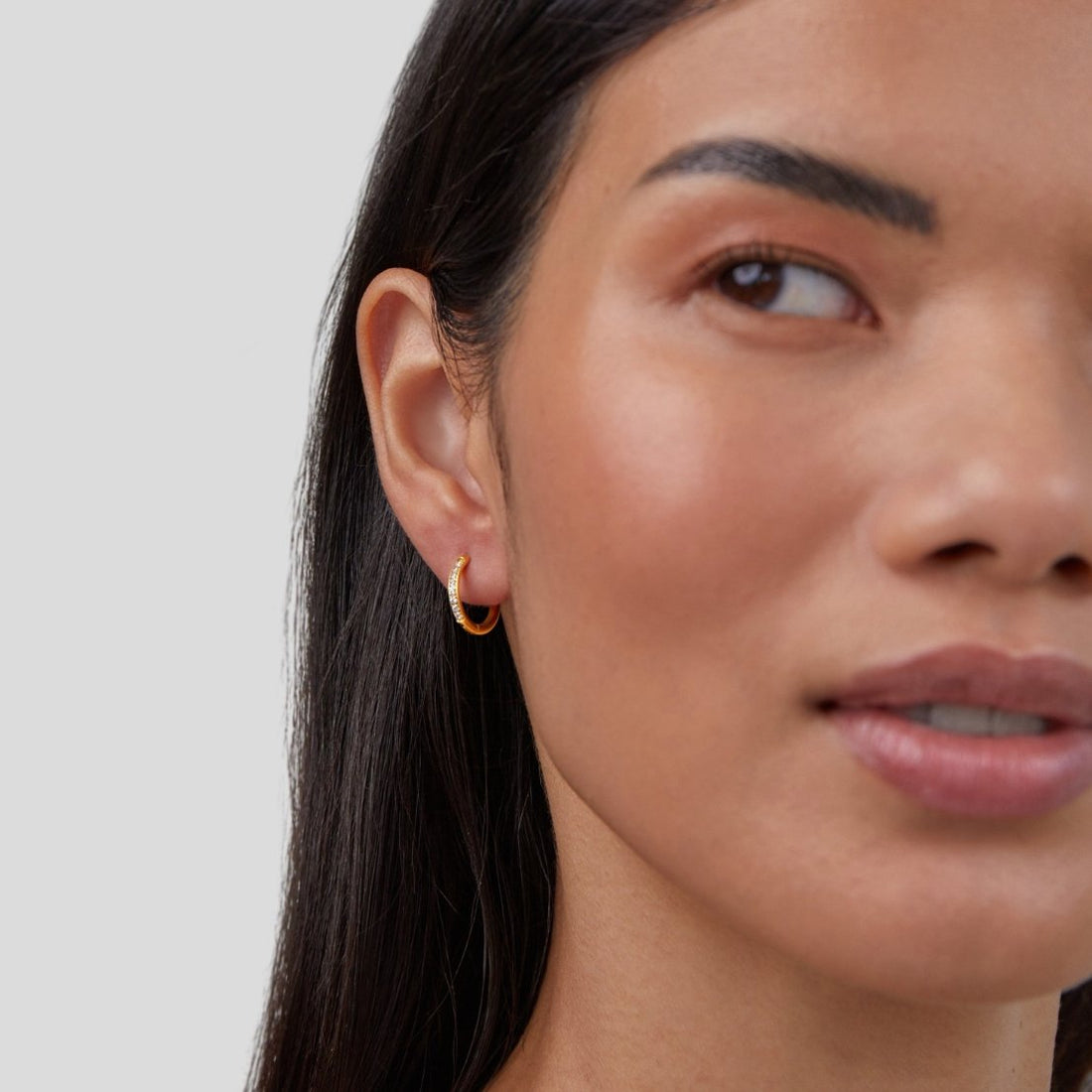 Ianthe - CZ-Pavé-Hoops