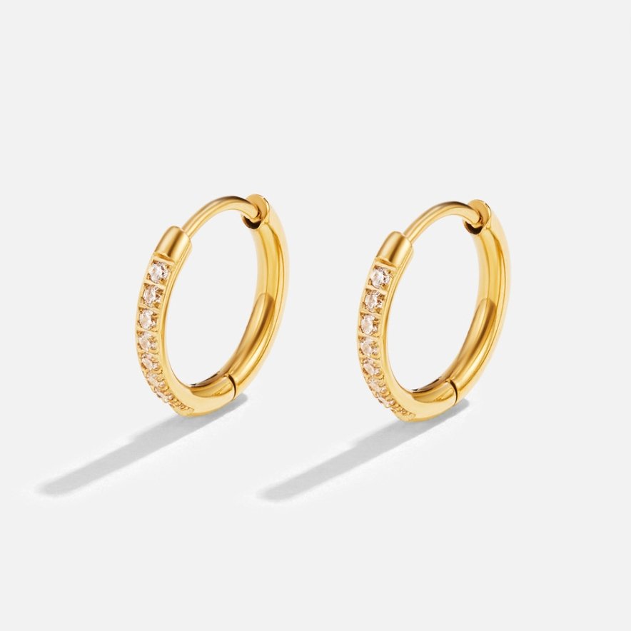 Ianthe - CZ-Pavé-Hoops