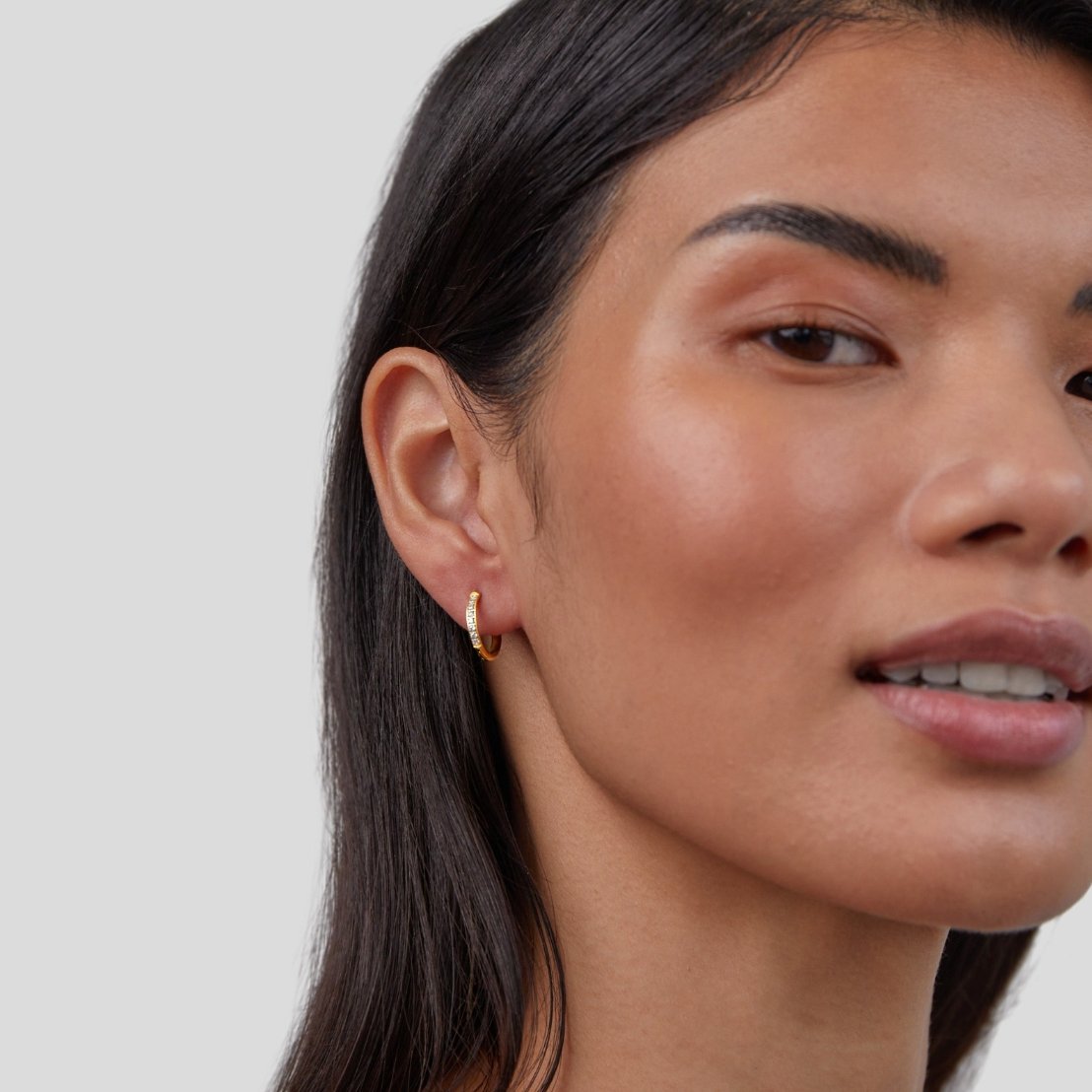 Ianthe - CZ-Pavé-Hoops