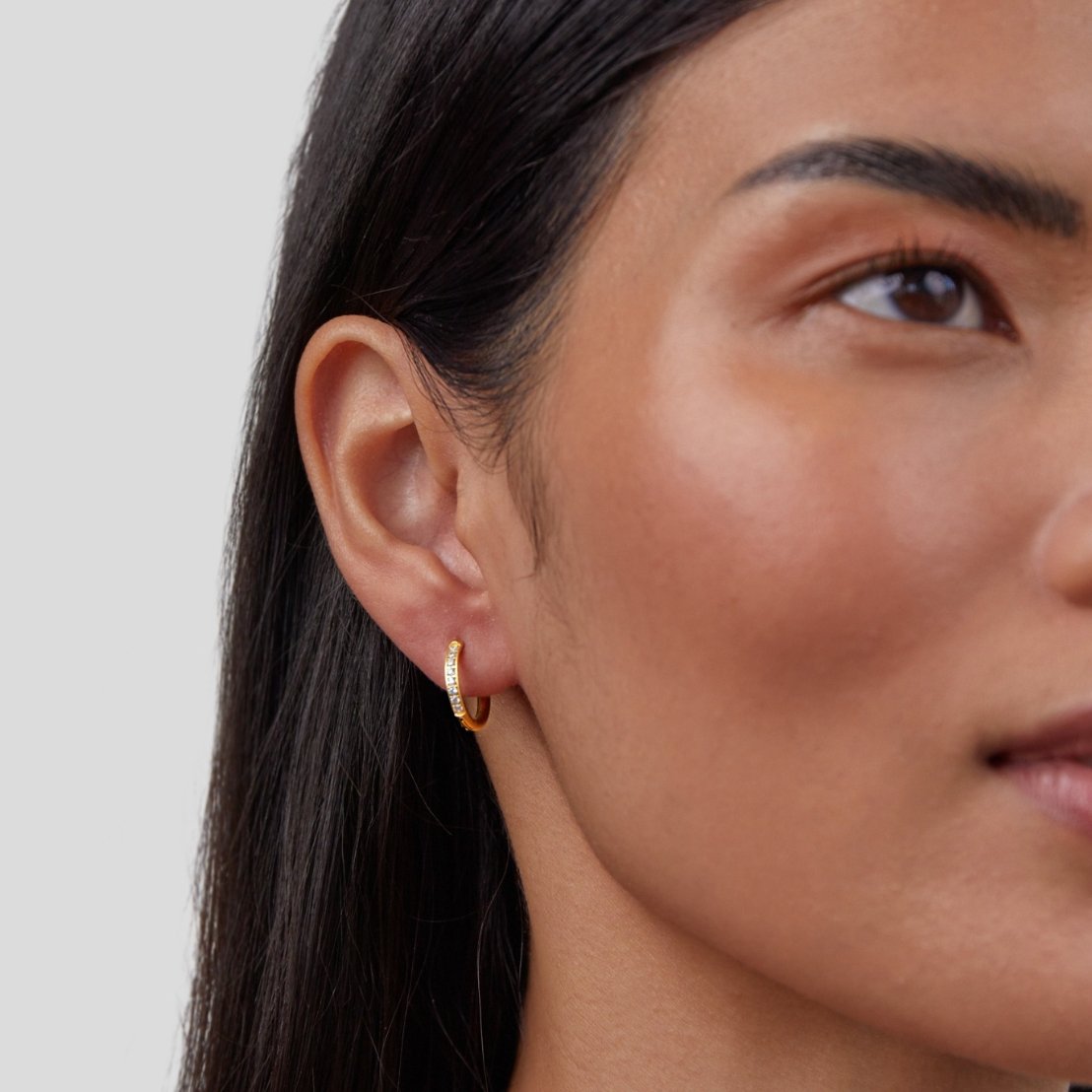 Ianthe - CZ-Pavé-Hoops