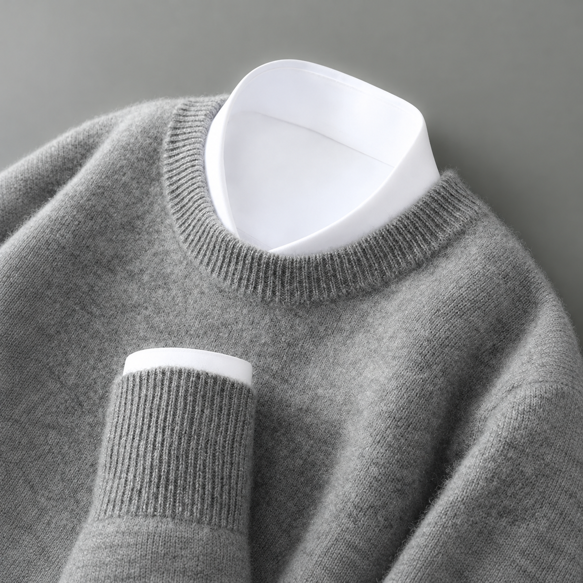 Wayne - Retro thick pullover for men
