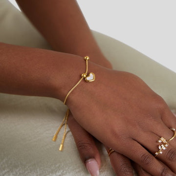 Hecate - Forever Love Heart Bracelet
