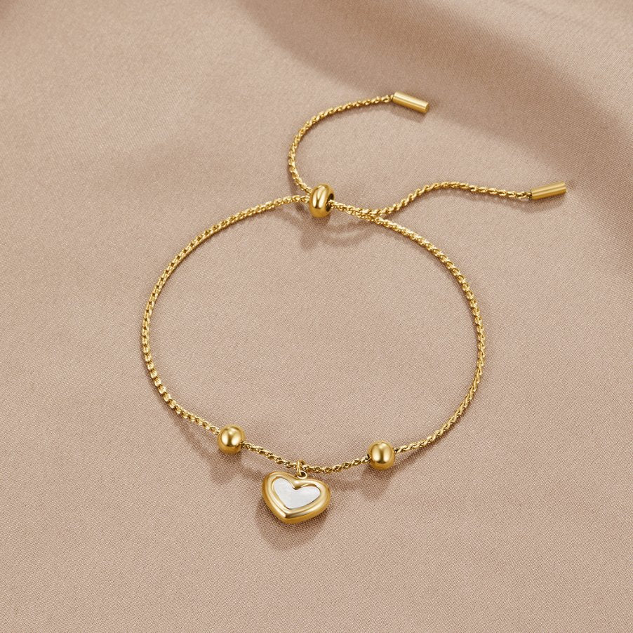 Hecate - Forever Love Heart Bracelet