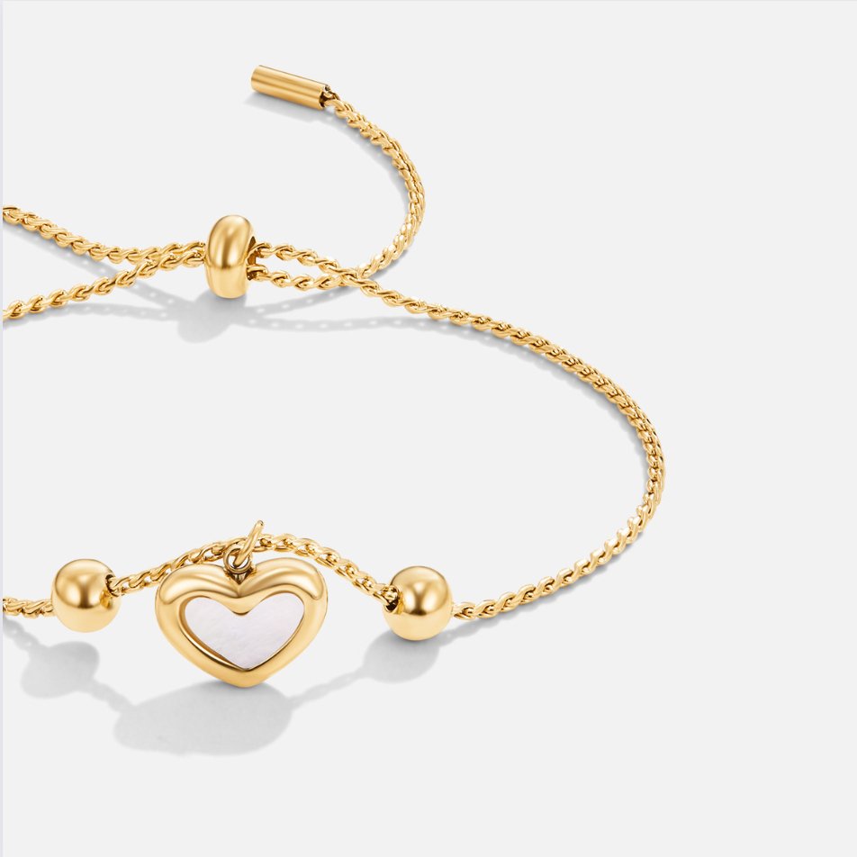 Hecate - Forever Love Heart Bracelet