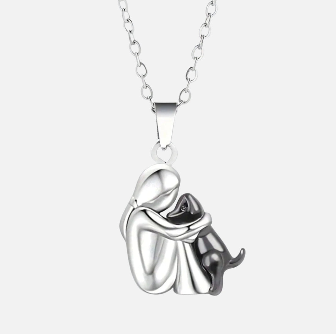 Light – Necklace with hug pendant