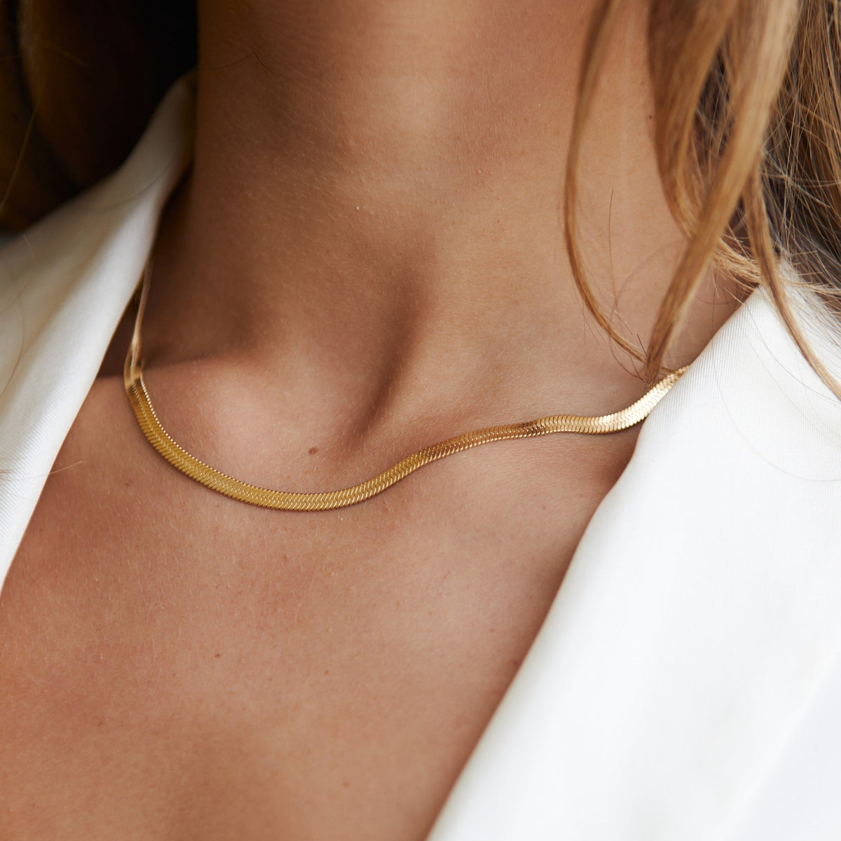 Kauai – Water Resistant Herringbone Collar