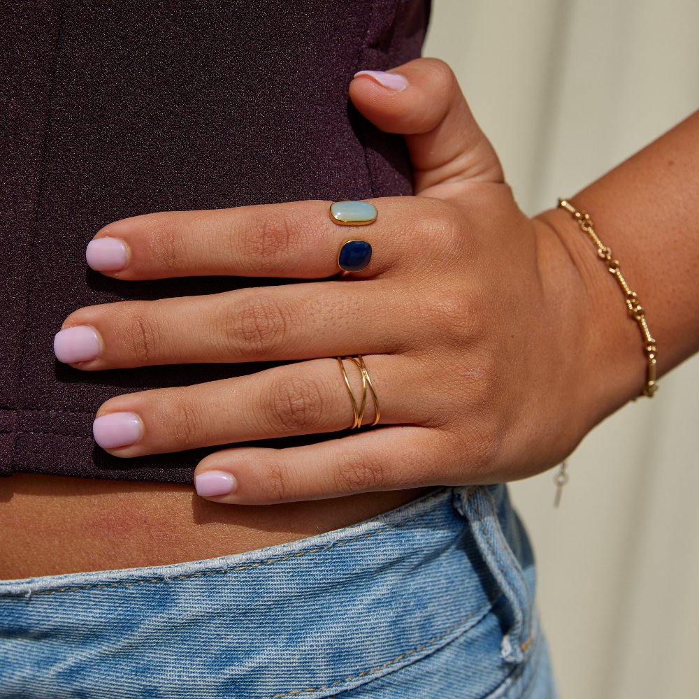 Chris – Gold Infinite Loop Ring