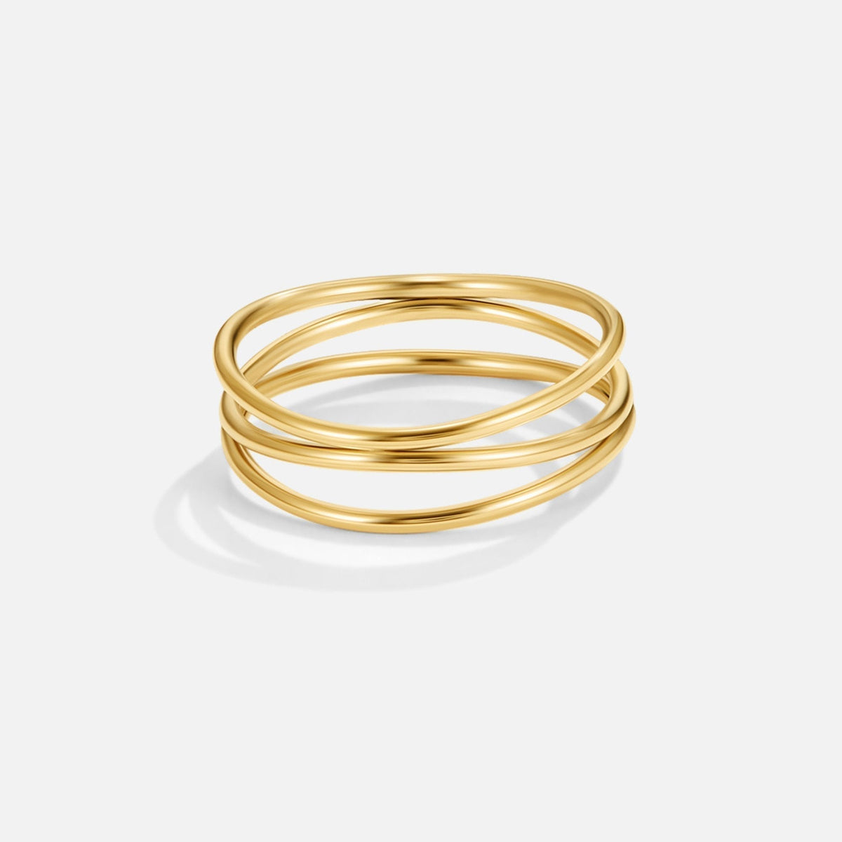 Chris – Gold Infinite Loop Ring
