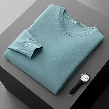 Fashion Sweater Pullover Crewneck Men Long Sleeve Casual - Relaxed Fit