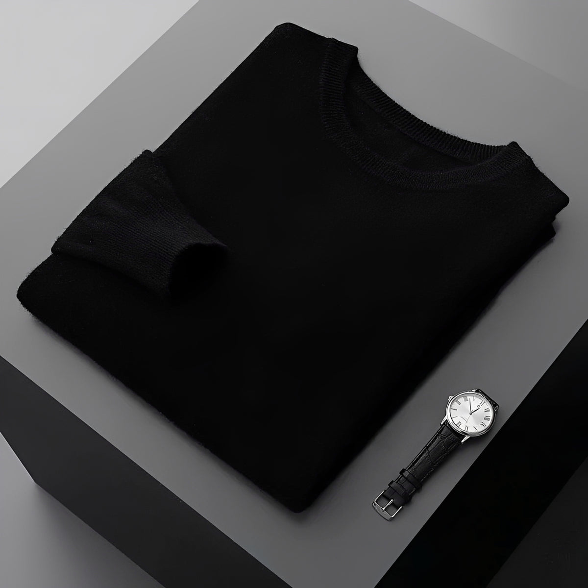 Fashion Sweater Pullover Crewneck Men Long Sleeve Casual - Relaxed Fit