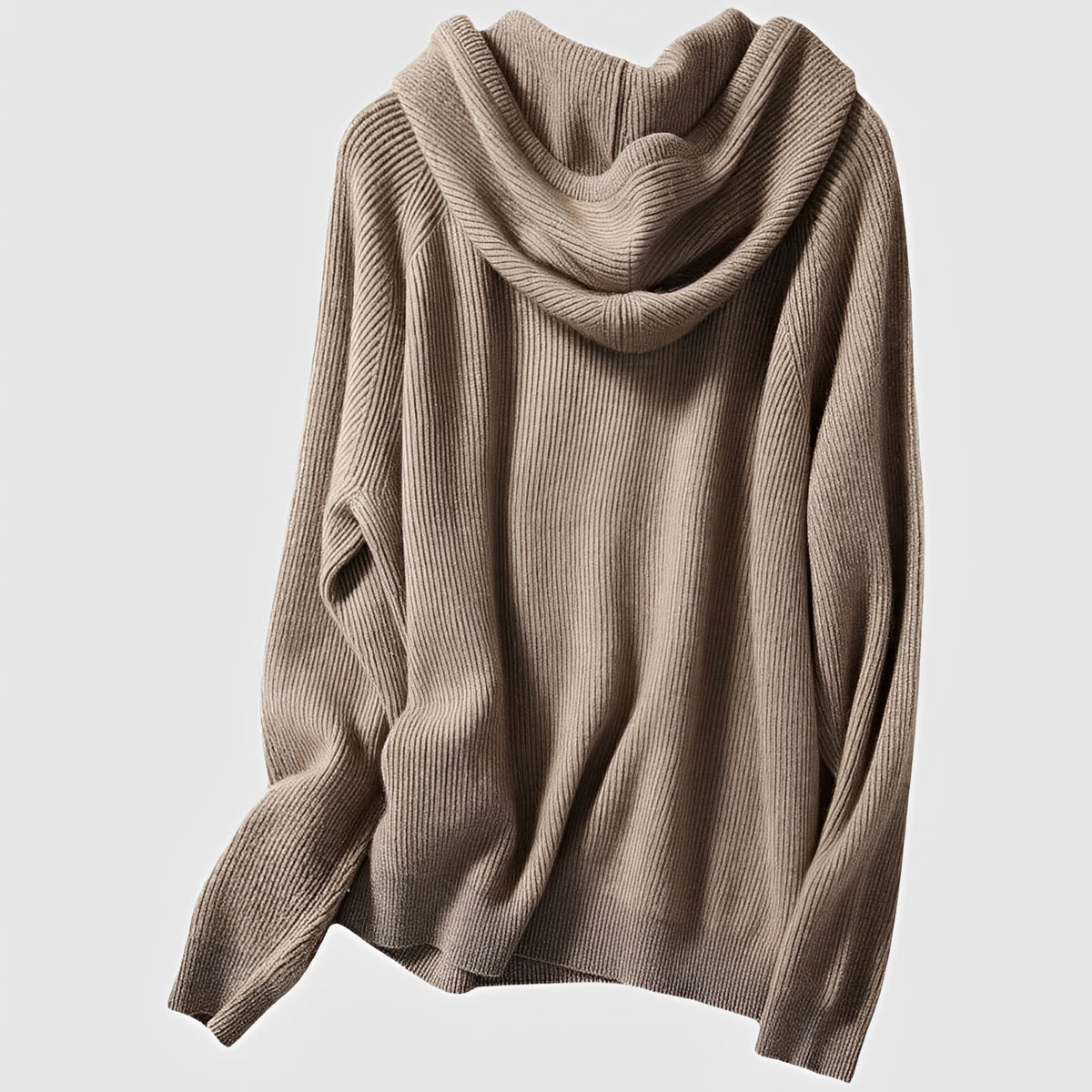 Hooded Women's Sweater Relaxed Fit Long Sleeve Casual Style