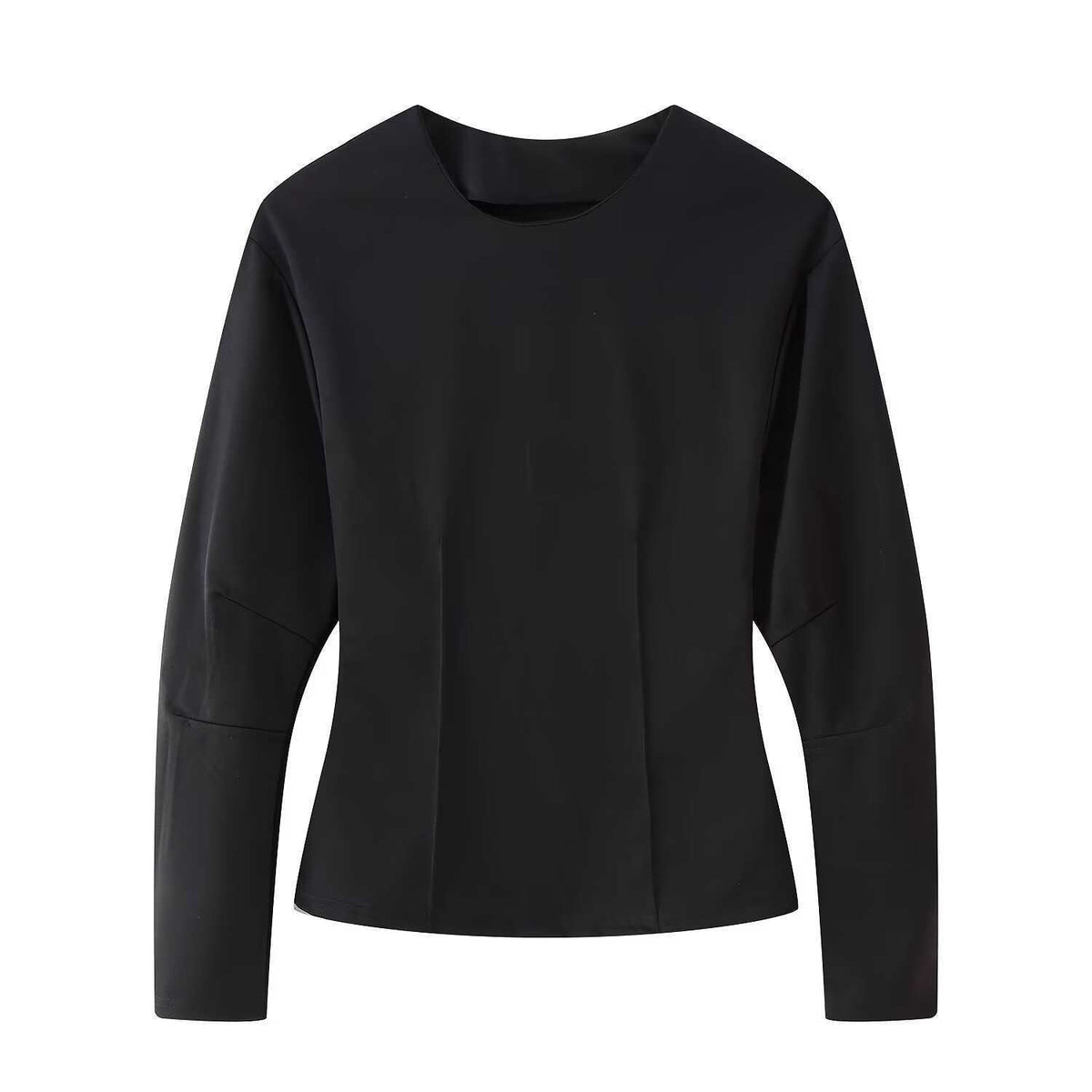 Loungewear Set for Women - Long Sleeve Top, Wide Leg Pants, Relaxed Fit
