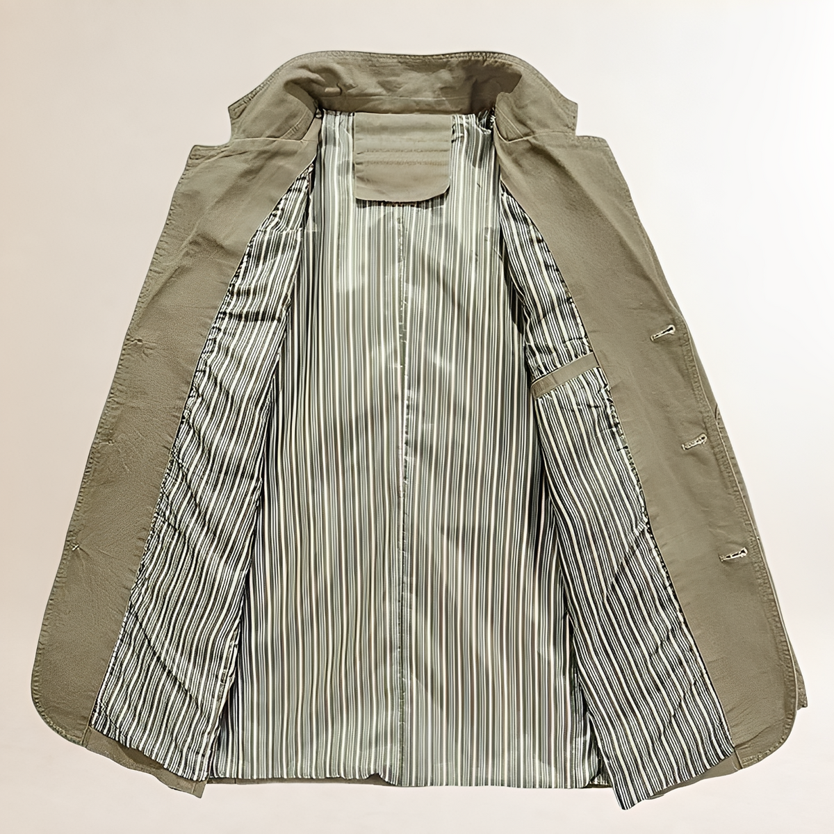 Men's Casual Blazer - Lightweight, Tailored Fit, Button Closure, Multiple Pockets