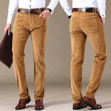 Men's Casual Pants - Tailored Fit 5-Pocket Trousers with Modern Silhouette