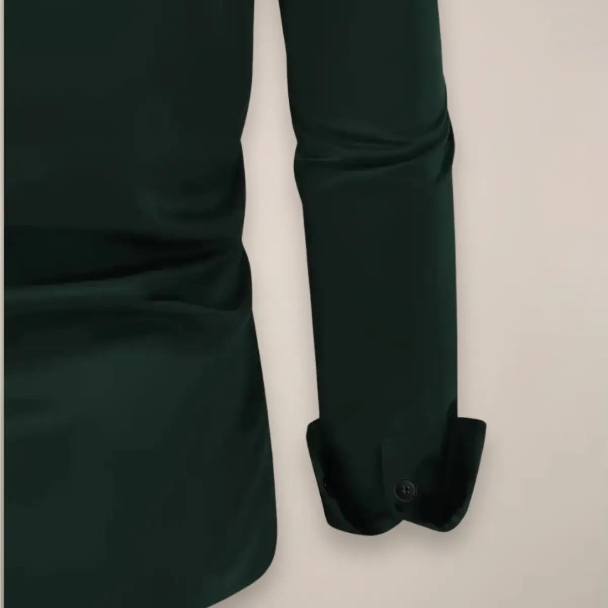Men's Dress Shirt - Long Sleeve with Button Closure and Slim Fit