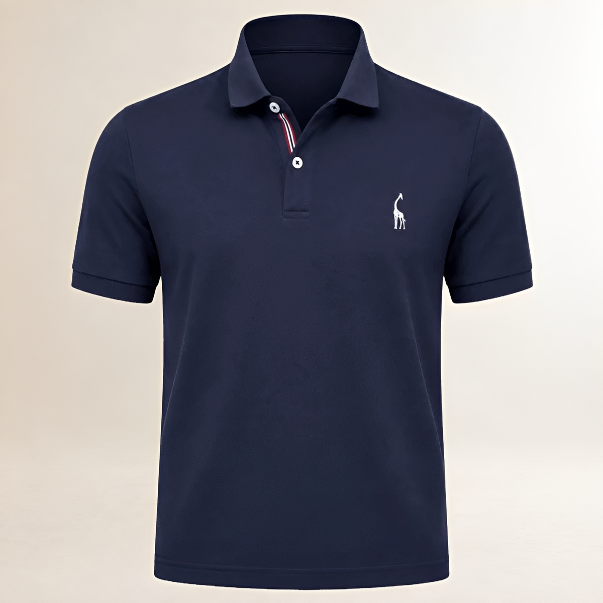 Men's Polo Shirt, Classic Collar, Short Sleeve, Regular Fit, Embroidered Chest Logo
