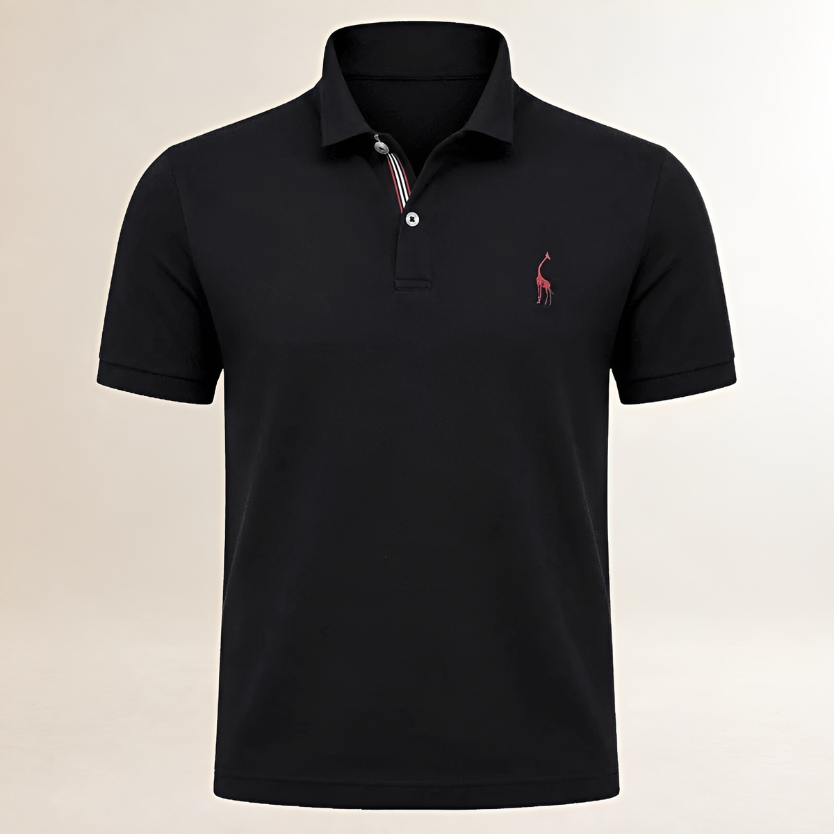 Men's Polo Shirt, Classic Collar, Short Sleeve, Regular Fit, Embroidered Chest Logo