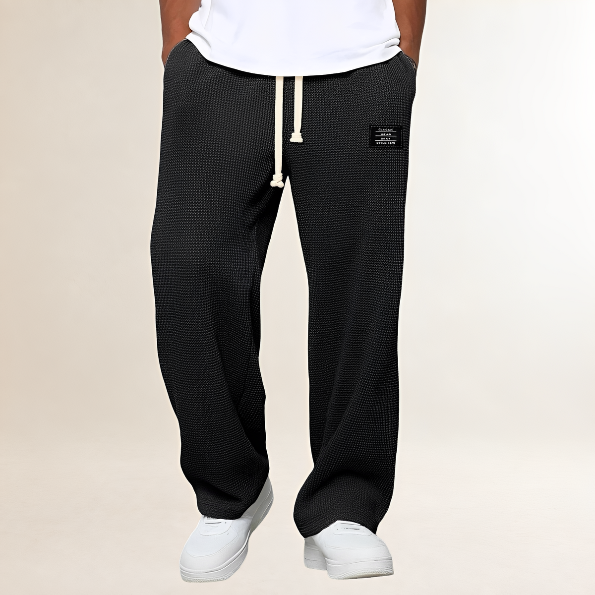Men's Sweatpants - Drawstring with Relaxed Fit and Casual Style