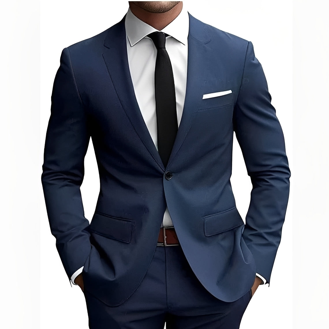 Suit Men - Slim Fit, Tailored Design, Modern Silhouette