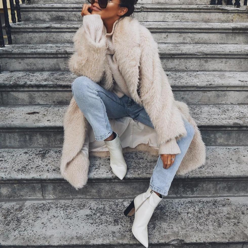 Teddy Coat Women Long Design - Warm and Stylish Outerwear