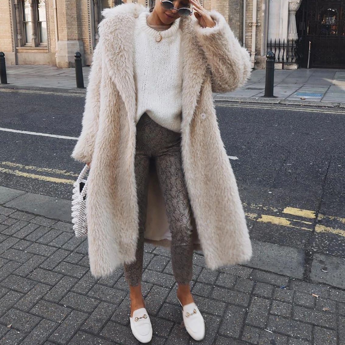 Teddy Coat Women Long Design - Warm and Stylish Outerwear