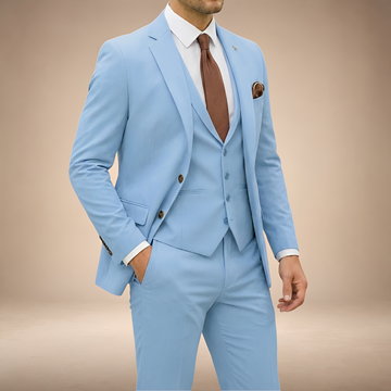 Three-Piece Suit Men - Modern Fit, Tailored Design, Elegant Style