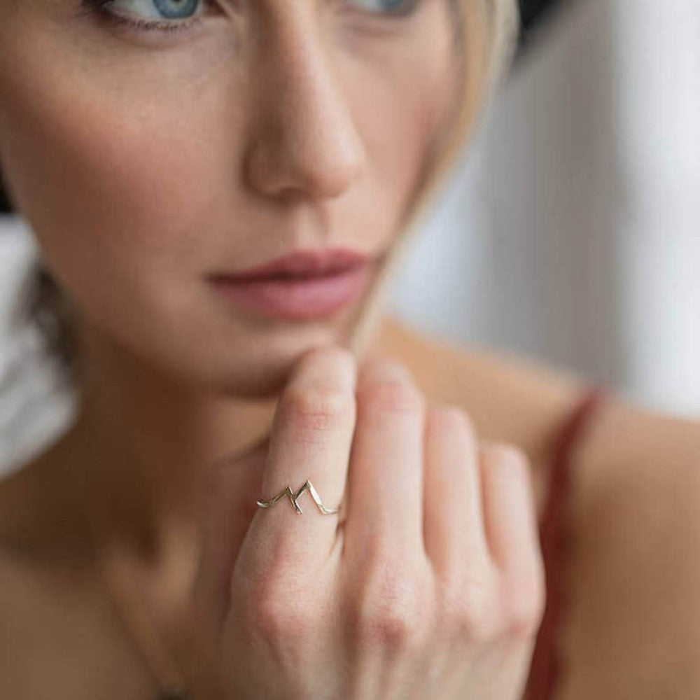 Mountain Rings - Mountain Peak Ring