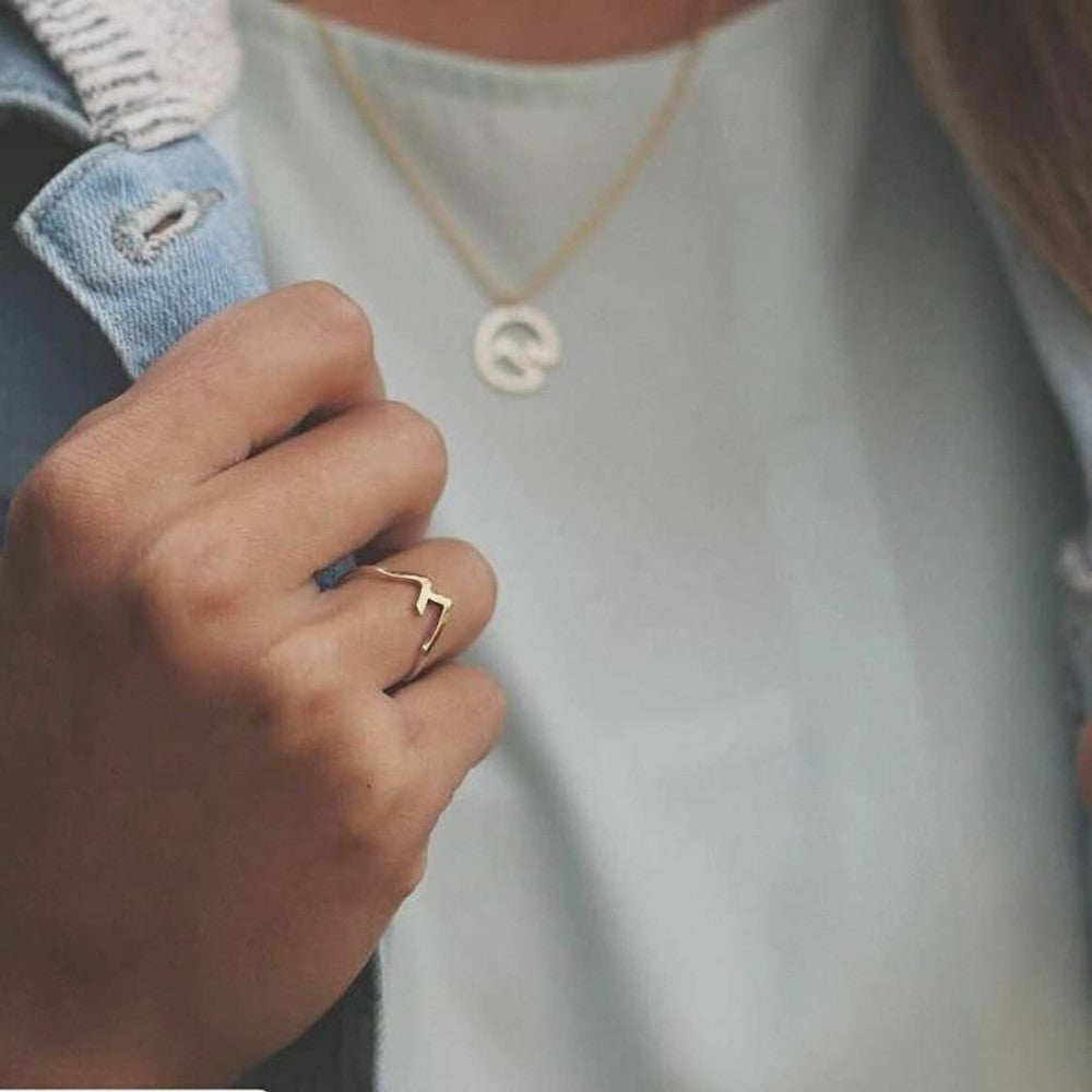Mountain Rings - Mountain Peak Ring