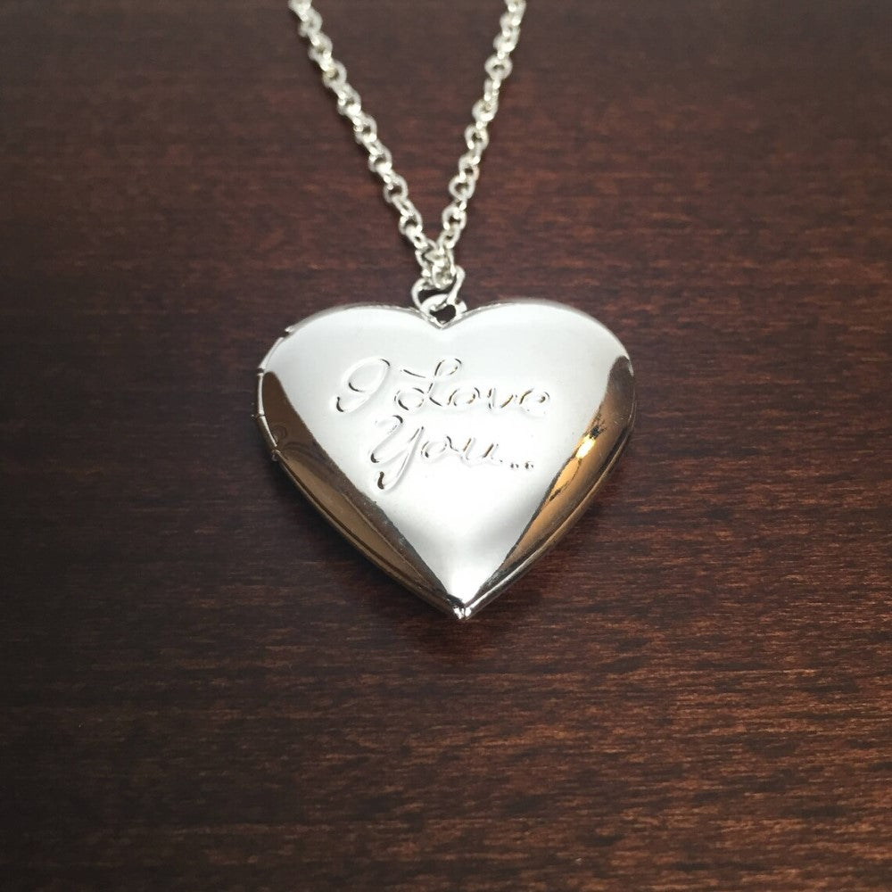 Heart Pendant Necklace - Antique Pendant