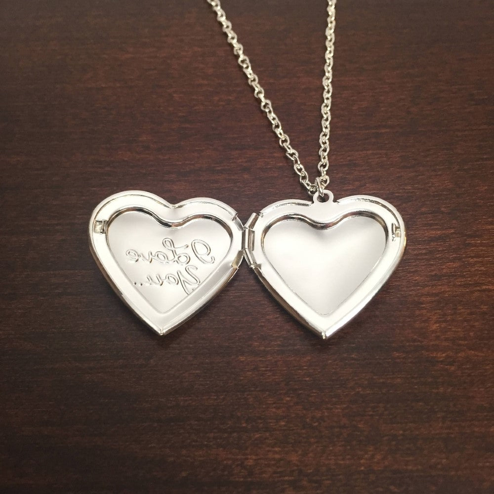 Heart Pendant Necklace - Antique Pendant