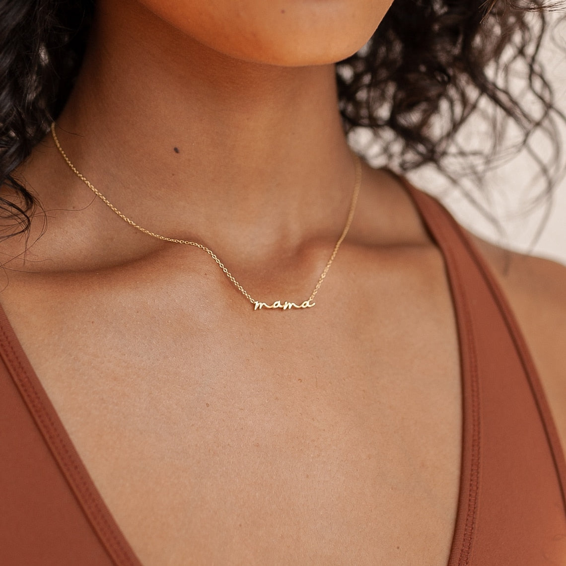 Delicate Mom Necklace - Mom Necklace